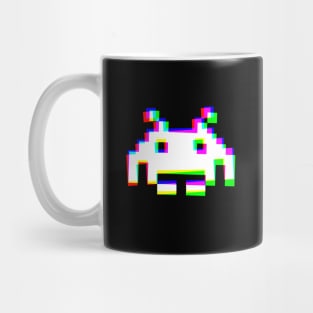 distorted space invaders Mug